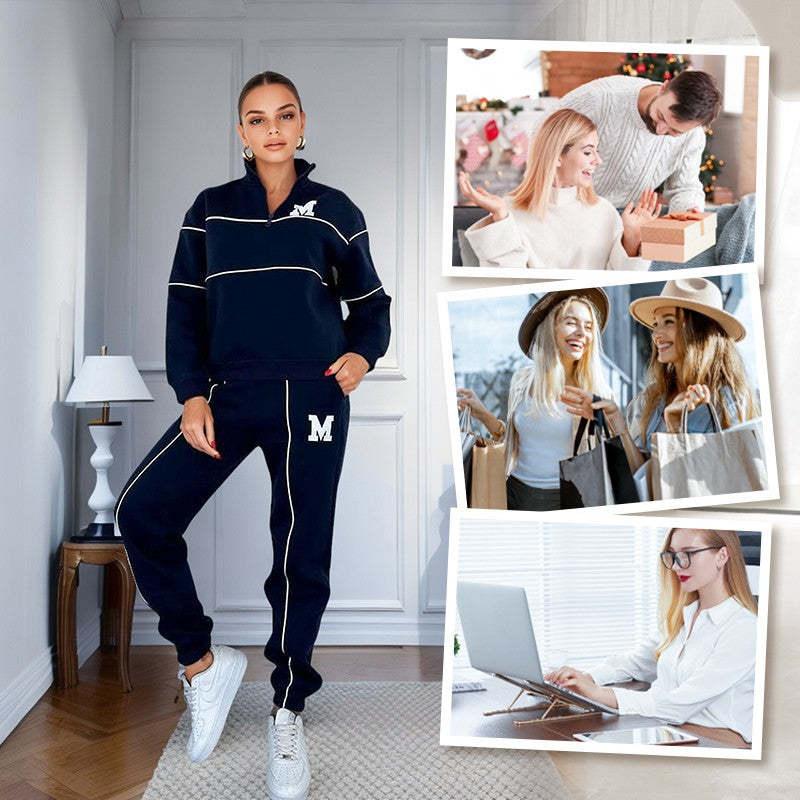 Women's 2-Piece Lounge Set - Pullover & Sweatpants - Artsi Chic Boutique