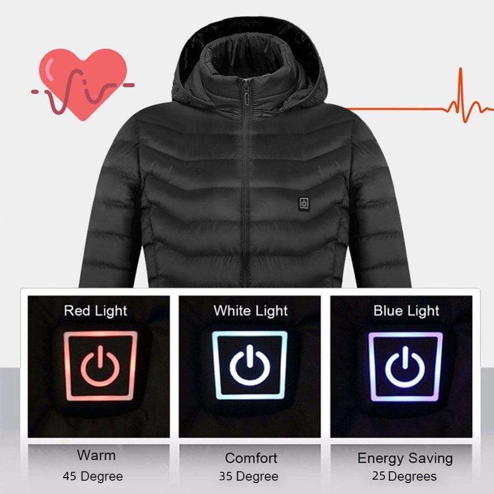 Stay Warm Anywhere: New USB Electric Heated Jacket – Perfect for Outdoor Adventures - Artsi Chic Boutique
