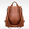 Stylish Medium Capacity Women’s Solid Color Backpack – Versatile, Chic, & Spacious! - Artsi Chic Boutique