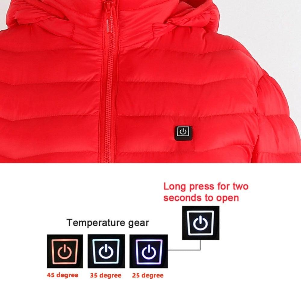 Stay Warm Anywhere: New USB Electric Heated Jacket – Perfect for Outdoor Adventures - Artsi Chic Boutique