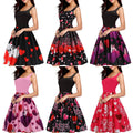 Heartfelt Elegance: Valentine's Day Swing Dress - Artsi Chic Boutique