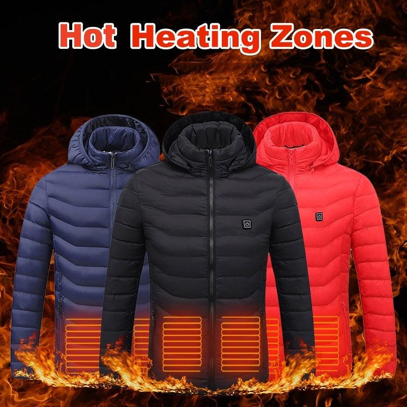 Stay Warm Anywhere: New USB Electric Heated Jacket – Perfect for Outdoor Adventures - Artsi Chic Boutique