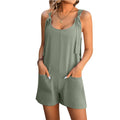 Stylish Summer Beach Shorts Jumpsuit with Pockets - Women's Fashion Overalls - Artsi Chic Boutique