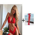 Sultry Bowknot Lace Lingerie Set - Sexy and Alluring - Artsi Chic Boutique