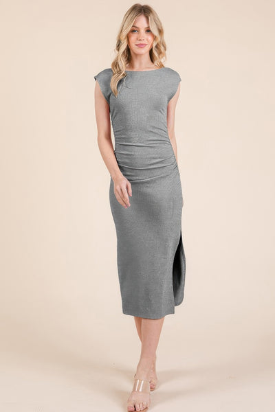 sachin and babi light blue dress Women's Grey Midi Dresses