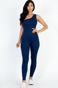 Solid One Shoulder Jumpsuit - Artsi Chic Boutique