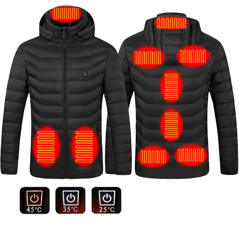 Stay Warm Anywhere: New USB Electric Heated Jacket – Perfect for Outdoor Adventures - Artsi Chic Boutique