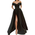 Women's V-neck Satin Multicolor Dress - Artsi Chic Boutique