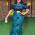 Plus Size Sequined Glamour Gown – Elegant Evening Party Dress - Artsi Chic Boutique